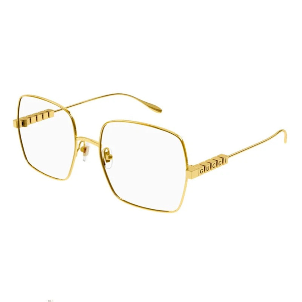 Gucci GG1434O Eyeglasses Gold Metal Geometric